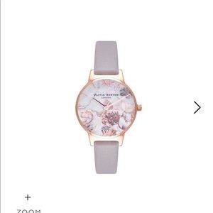 Olivia Burton London Marble Sand & Rose Gold Watch